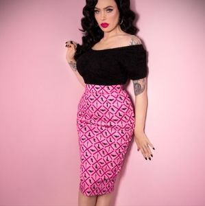 BNWT L Mean Girls Club Pencil Skirt